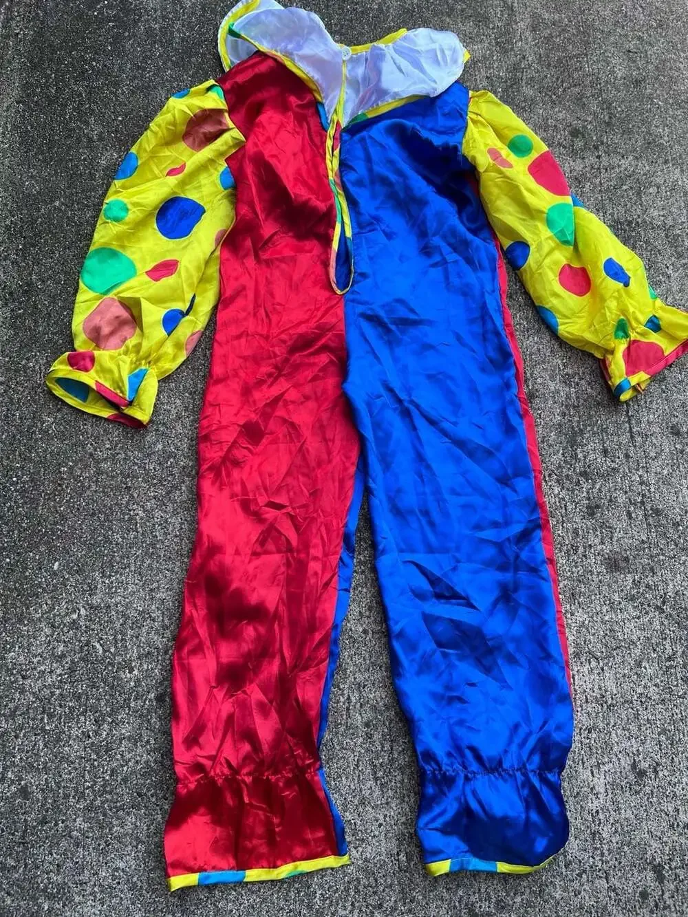 Rubies Clown Costume Size Small Multicolor Circus